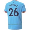 Camiseta de fútbol Manchester City Mahrez 26 Primera Equipación 2022-23 - Hombre